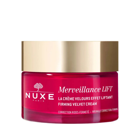 Vaso da 50 Ml di Nuxe Merveillance Lift Crema Giorno Antirughe Vellutata.