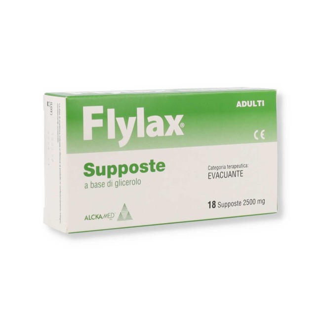 SUPPOSTE GLICERINA ADULTI FLYLAX 18X2500MG SUPPOSTE GLICERINA ADULTI FLYLAX 18X2500MG