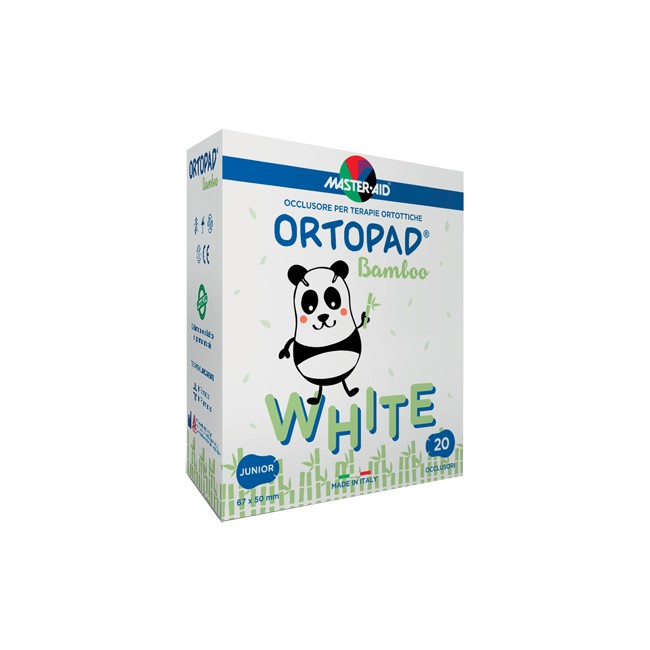 CEROTTO OCULARE PER ORTOTTICA ORTOPAD BIANCO JUNIOR 20 PEZZI CEROTTO OCULARE PER ORTOTTICA ORTOPAD BIANCO JUNIOR 20 PEZZI