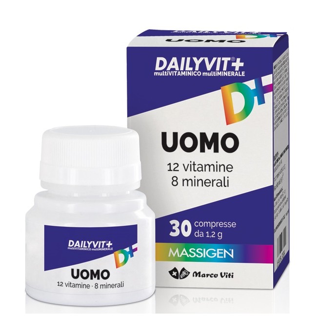 MASSiGEN DAILYVIT UOMO 30 COMPRESSE MASSiGEN DAILYVIT UOMO 30 COMPRESSE