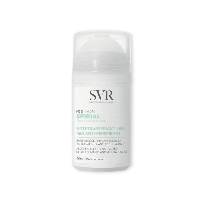 Svr Spirial Roll-On Deodorante Antitraspirante Azione Intensa 48 Ore 50 Ml Svr Spirial Roll-On Deodorante Antitraspirante Azione Intensa 48 Ore 50 Ml