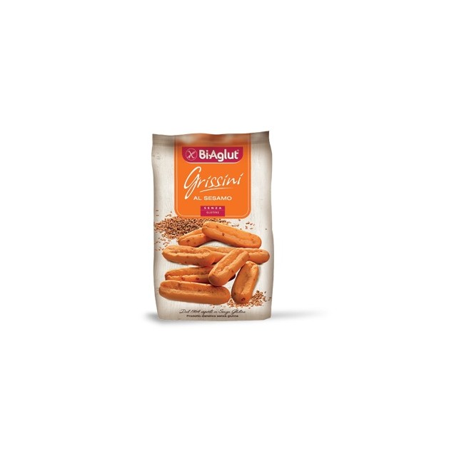 BIAGLUT GRISSINI CON SESAMO 150 G BIAGLUT GRISSINI CON SESAMO 150 G
