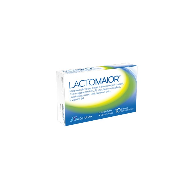 LACTOMAIOR 10 CAPSULE ACIDORESISTENTI LACTOMAIOR 10 CAPSULE ACIDORESISTENTI