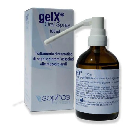 GEL SPRAY ORALE PER TRATTAMENTO SINTOMATICO SEGNI E SINTOMI ASSOCIATI ALLE MUCOSITI ORALI
