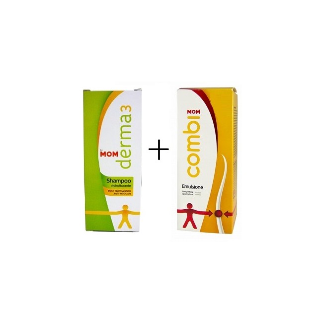 Mom Derma3 Shampoo 250 ml + mom combi emulsione 100 ml Mom Derma3 Shampoo 250 ml + mom combi emulsione 100 ml