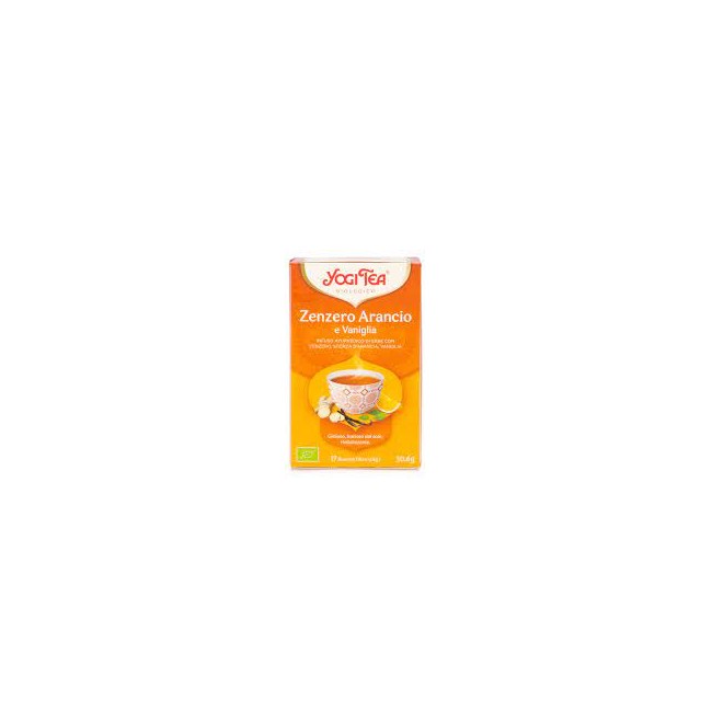 YOGI TEA ZENZERO ARANCIA VANIGLIA BIO 31 G YOGI TEA ZENZERO ARANCIA VANIGLIA BIO 31 G