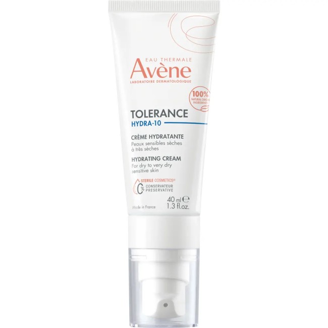 Avene Tolerance Hydra 10 Crema Idratante Pelle Secca e Molto Secca 40 Ml Avene Tolerance Hydra 10 Crema Idratante Pelle Secca e Molto Secca 40 Ml