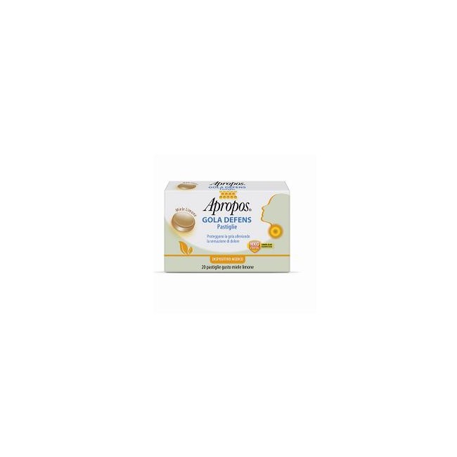 APROPOS GOLA DEFENS PASTIGLIE MIELE/LIMONE 20 PASTIGLIE APROPOS GOLA DEFENS PASTIGLIE MIELE/LIMONE 20 PASTIGLIE