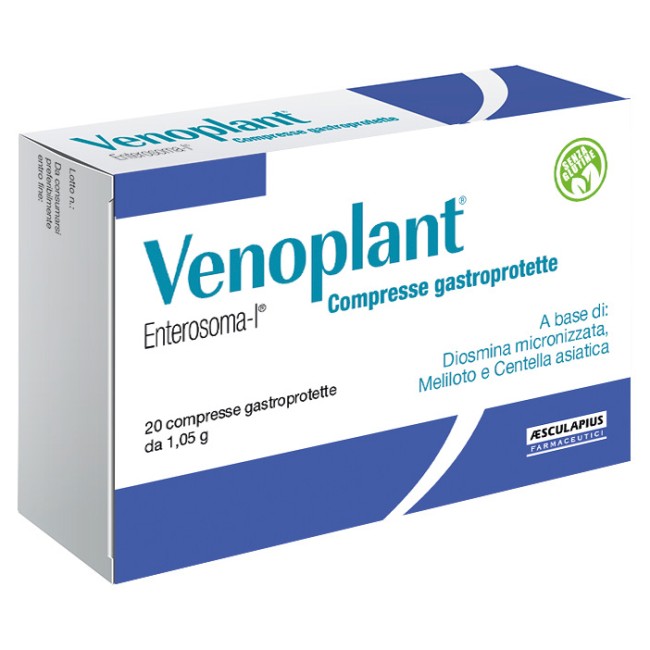 Confezione da 20 compresse di Venoplant integratore per la circolazione delle gambe Confezione da 20 compresse di Venoplant integratore per la circolazione delle gambe