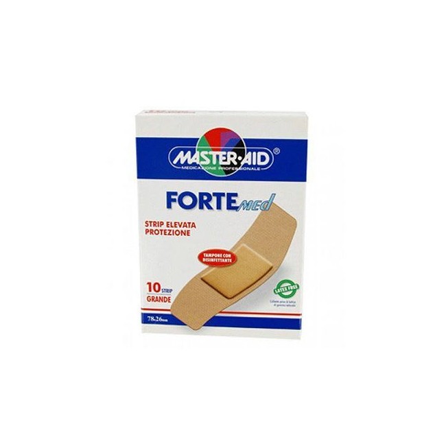 CEROTTO MASTER-AID FORTE MED GRANDE 10 PEZZI CEROTTO MASTER-AID FORTE MED GRANDE 10 PEZZI