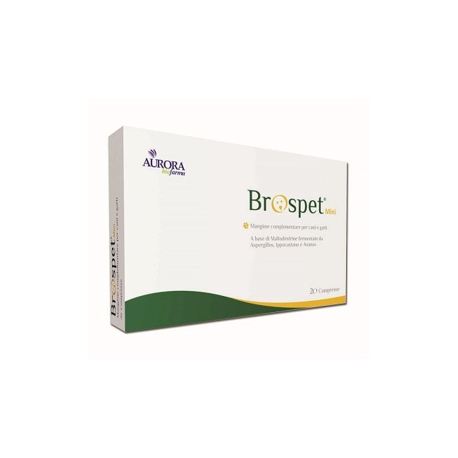 BROSPET MINI 20 COMPRESSE BROSPET MINI 20 COMPRESSE