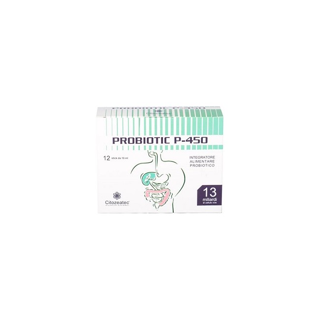 PROBIOTIC P-450 24 STICK MONODOSE 10 ML PROBIOTIC P-450 24 STICK MONODOSE 10 ML