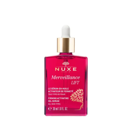 confezione da 30 Ml di Nuxe Merveillance Lift siero anti-age anti-rughe. confezione da 30 Ml di Nuxe Merveillance Lift siero anti-age anti-rughe.