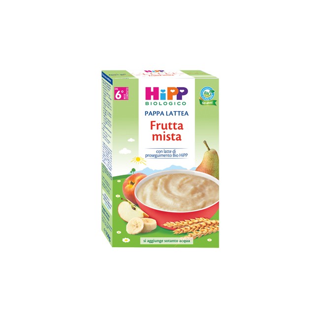 HIPP BIO PAPPA LATTEA FRUTTA MISTA 250 G HIPP BIO PAPPA LATTEA FRUTTA MISTA 250 G