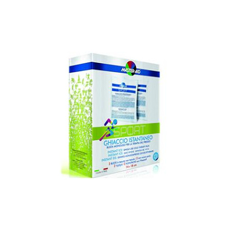 GHIACCIO ISTANTANEO MASTER-AID SPORT PER TERAPIA DEL FREDDO 2 PEZZI GHIACCIO ISTANTANEO MASTER-AID SPORT PER TERAPIA DEL FREDDO 2 PEZZI