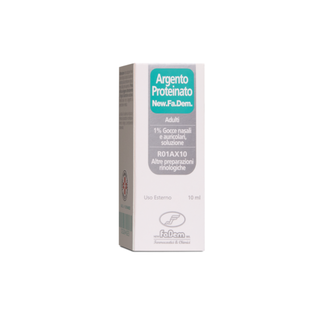 ARGENTO PROTEINATO*1% 10ML ARGENTO PROTEINATO*1% 10ML