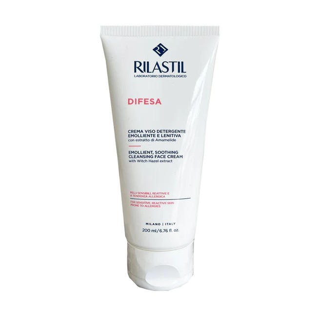 RILASTIL DIFESA CREMA VISO DETERGENTE EMOLLIENTE E LENITIVA 200 ML RILASTIL DIFESA CREMA VISO DETERGENTE EMOLLIENTE E LENITIVA 200 ML