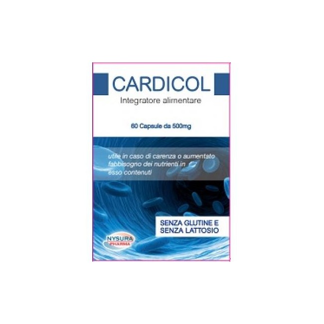 CARDICOL 60 CAPSULE DA 500 MG CARDICOL 60 CAPSULE DA 500 MG