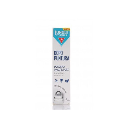 Flacone da 15 ml di Jungle Formula Dopo Puntura, rimedio per punture di insetto. Flacone da 15 ml di Jungle Formula Dopo Puntura, rimedio per punture di insetto.