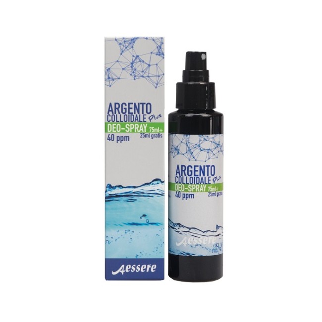 ARGENTO COLLOIDALE PLUS DEODORANTE SPRAY 75 ML + 25 ML ARGENTO COLLOIDALE PLUS DEODORANTE SPRAY 75 ML + 25 ML