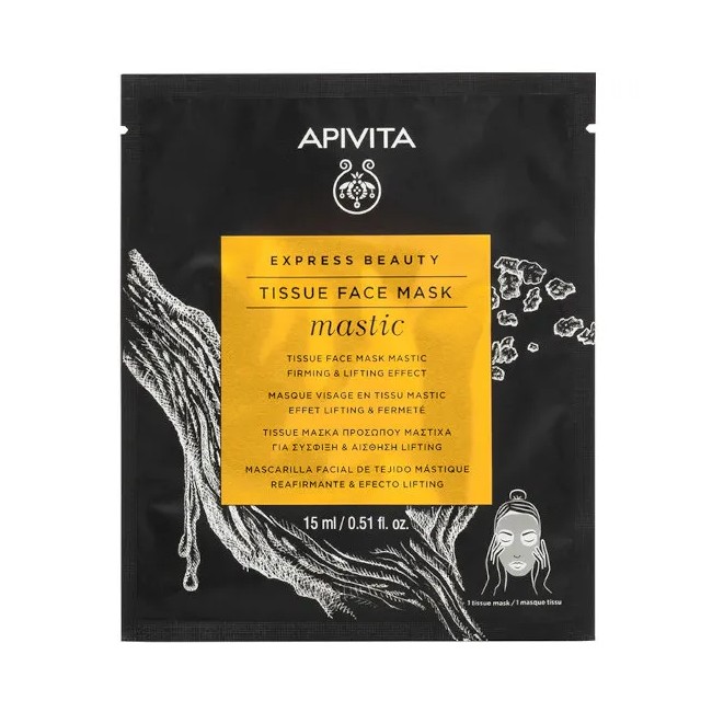 APIVITA EXPRESS SHEET MASK MASTIC/20 15 ML APIVITA EXPRESS SHEET MASK MASTIC/20 15 ML