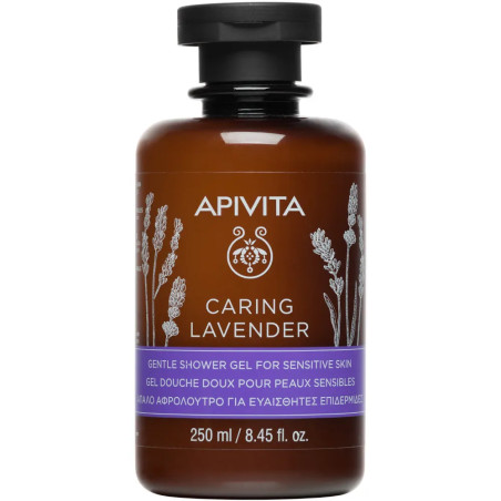 APIVITA CARING LAVENDER SHOWER GEL 250 ML/20 APIVITA CARING LAVENDER SHOWER GEL 250 ML/20