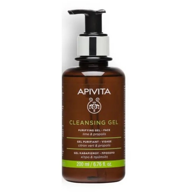 APIVITA CLEANSING GEL OILY/COMB 200 ML/20 APIVITA CLEANSING GEL OILY/COMB 200 ML/20