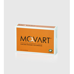 Confezione da 30 compresse di Movart integratore per il benessere delle articolazioni.