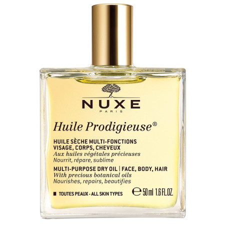 Flacone da 50 ml di Nuxe Huile Prodigieuse Olio Secco Flacone da 50 ml di Nuxe Huile Prodigieuse Olio Secco