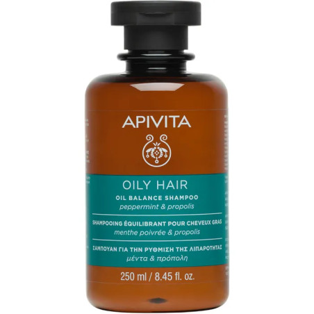 APIVITA SHAMPOO OIL BALANCE 250 ML/19 APIVITA SHAMPOO OIL BALANCE 250 ML/19