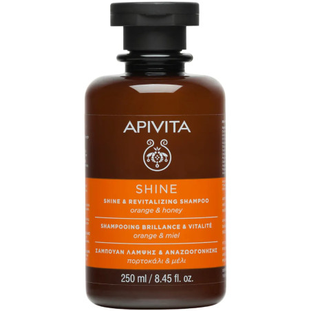 APIVITA SHAMPOO SHINE&REVITALIZE 250 ML/19 APIVITA SHAMPOO SHINE&REVITALIZE 250 ML/19