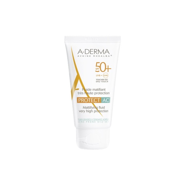 ADERMA A-D PROTECT AC FLUIDO MAT 50+ 40 ML ADERMA A-D PROTECT AC FLUIDO MAT 50+ 40 ML