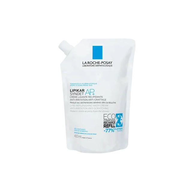 La Roche Posay Lipikar Syndet AP+ Crema lavante per il corpo RICARICA 400 ml La Roche Posay Lipikar Syndet AP+ Crema lavante per il corpo RICARICA 400 ml