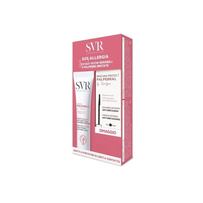 SVR TOPIALYSE PALPEBRAL SET OCCHI SENSIBILI 1 PALPEBRAL CREME 15 ML + 1 PALPEBRAL MASCARA PROTECT