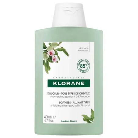 Klorane Shampoo al Latte di Mandorla Protettivo Rinforzante 400 ml Klorane Shampoo al Latte di Mandorla Protettivo Rinforzante 400 ml