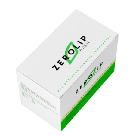 Confezione da 30 bustine di OTI Zerolip Dren, integratore anticellulite e drenante.