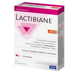 Lactibiane ATB Integratore Di Probiotici Per L'Intestino 10 Capsule