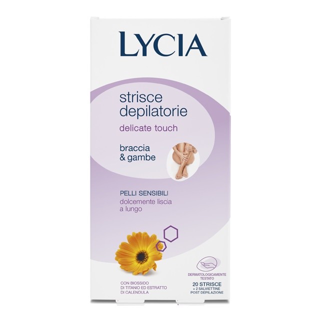 LYCIA 20 STRISCE BRACCIA/GAMBE PELLI DELICATE 12 PEZZI LYCIA 20 STRISCE BRACCIA/GAMBE PELLI DELICATE 12 PEZZI