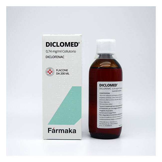 DICLOMED*COLLUT 1FL 200ML DICLOMED*COLLUT 1FL 200ML