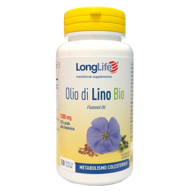 LONGLIFE OLIO DI LINO BIO 50 PERLE LONGLIFE OLIO DI LINO BIO 50 PERLE