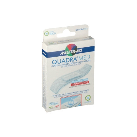 CEROTTO MASTER-AID QUADRA DERMOATTIVO MEDIO 10 PEZZI CEROTTO MASTER-AID QUADRA DERMOATTIVO MEDIO 10 PEZZI