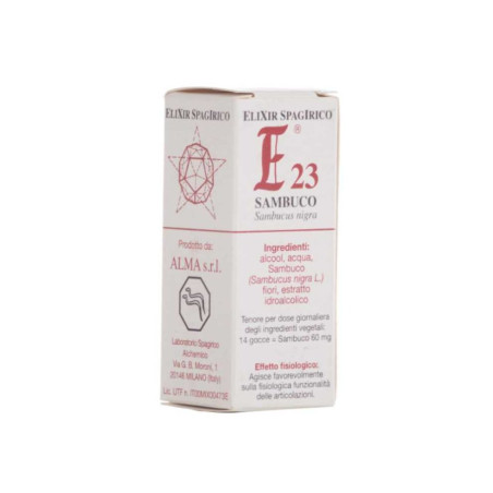 Elixir Spg E23 Sambuco 10ml Elixir Spg E23 Sambuco 10ml