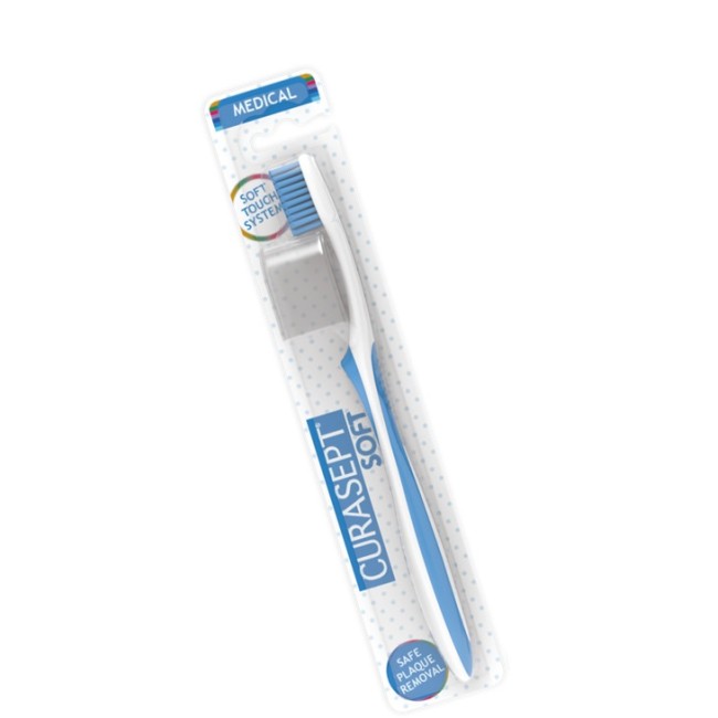 CURASEPT SPAZZOLINO SOFT MEDICAL COLORE AZZURRO CURASEPT SPAZZOLINO SOFT MEDICAL COLORE AZZURRO