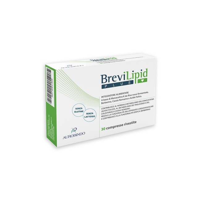 BREVILIPID PLUS 30 COMPRESSE RIVESTITE BREVILIPID PLUS 30 COMPRESSE RIVESTITE