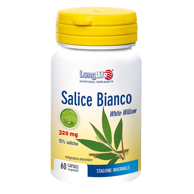 LONGLIFE SALICE BIANCO 60 CAPSULE LONGLIFE SALICE BIANCO 60 CAPSULE