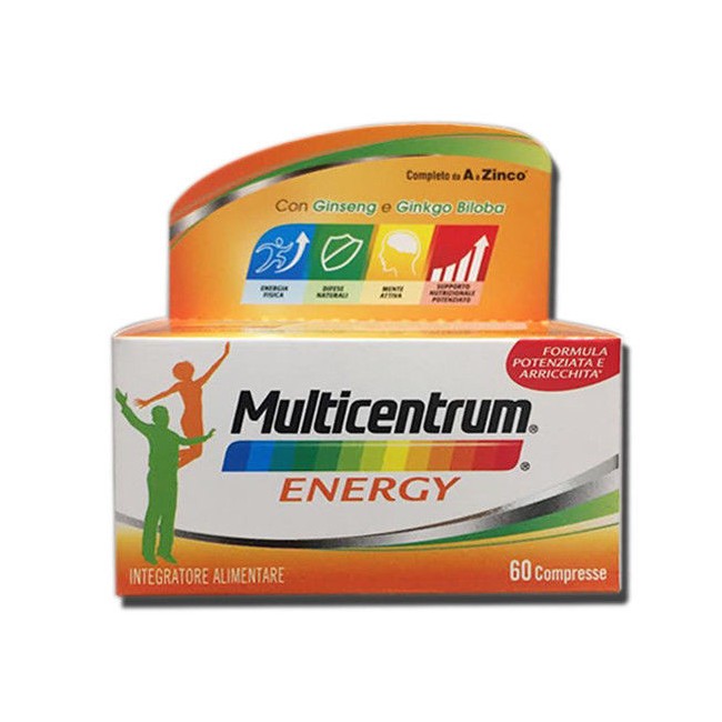 MULTICENTRUM MC ENERGY 60 COMPRESSE MULTICENTRUM MC ENERGY 60 COMPRESSE