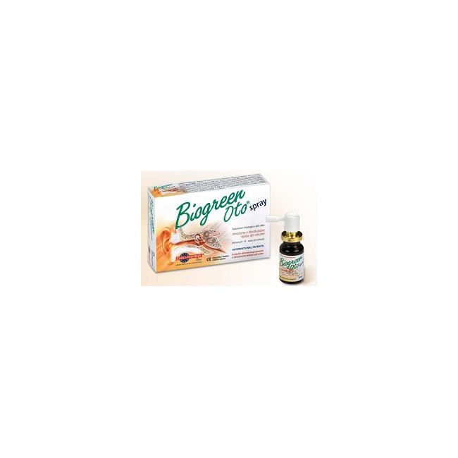SOLUZIONE OTOLOGICA BIOGREEN OTO SPRAY RIMOZIONE E DISSOLUZIONE CERUME 13 ML SOLUZIONE OTOLOGICA BIOGREEN OTO SPRAY RIMOZIONE E DISSOLUZIONE CERUME 13 ML