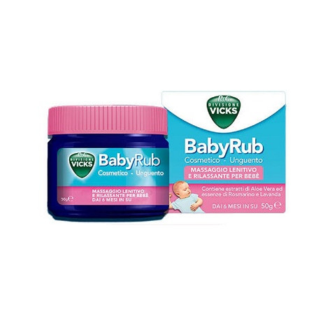 VICKS BABYRUB UNGUENTO 50 G VICKS BABYRUB UNGUENTO 50 G