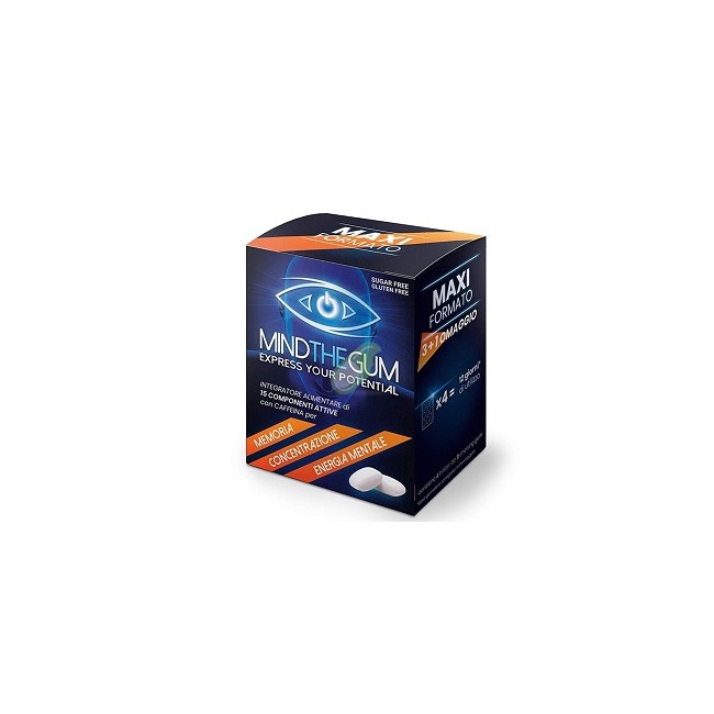 MIND THE GUM MAXI FORMATO 36 pezzi MIND THE GUM MAXI FORMATO 36 pezzi