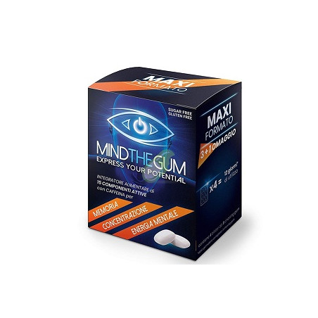 MIND THE GUM MAXI FORMATO 36 pezzi MIND THE GUM MAXI FORMATO 36 pezzi